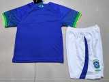 2022 Brazil Away Fans Sets Soccer jersey