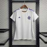 2023/24 Flamengo Goalkeeper White Fans Women Soccer jersey