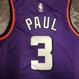 2022/23 SUNS PAUL #3 Purple NBA Jerseys