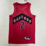 2022/23 RAPTORS LEONARO #2 Red NBA Jerseys