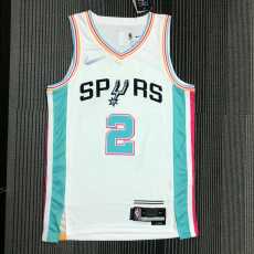 2022/23 SA SPURS LEONARO #2 NBA Jerseys