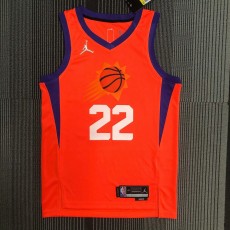2022/23 SUNS AYTON #22 Orange NBA Jerseys