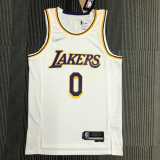 2022/23 LAKERS YOUNG #0 White NBA Jerseys