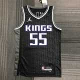 2022/23 KINGS WILLIAMS #55 Black NBA Jerseys