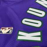 2022/23 BUCKS ANTETOKOUNMPO #34 Purple NBA Jerseys