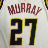 2021/22 NUGGETS MURRAY #27 White NBA Jerseys