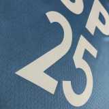 2022/23 TIMBERWOLVES ROSE #25 Azure NBA Jerseys