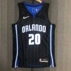 2022/23 MAGIC FULTZ #20 Black NBA Jerseys