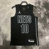 2022/23 NETS SIMMONS #10 Black NBA Jerseys