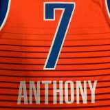 2021/22 THUNDER ANTHONY #7 NBA Jerseys