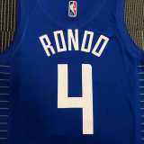 2022/23 CLIPPERS RONOO #4 Blue NBA Jerseys