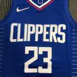 2022/23 CLIPPERS WILLIAMS #23 Blue NBA Jerseys