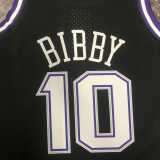 2001/02 KINGS BIBBY #10 Black NBA Jerseys