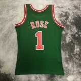 2008/09 BULLS ROSE #1 Green NBA Jerseys