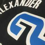 2022/23 THUNDER GILGEOUS-ALEXANDER #2 Black NBA Jerseys
