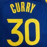 2022/23 WARRIORS CURRY #30 Blue Player NBA Jerseys