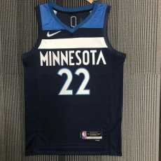 2022/23 TIMBERWOLVES WIGGINS #22 Dark Blue NBA Jerseys