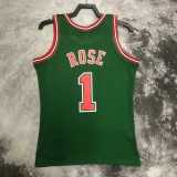 2008/09 BULLS ROSE #1 Green NBA Jerseys