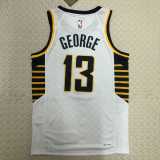 2022/23 PACERS GEORGE #13 White NBA Jerseys