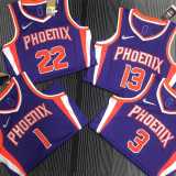 2022/23 SUNS NASH #13 Purple NBA Jerseys