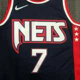 2022/23 NETS DURANT #7 Black NBA Jerseys