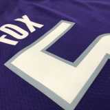 2022/23 KINGS FOX #5 Purple NBA Jerseys