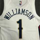 2022/23 PELICANS WILLIAMSON #1 White NBA Jerseys