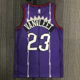 2022/23 RAPTORS VANVLEET #23 Purple NBA Jerseys