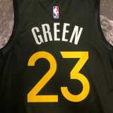 2022/23 WARRIORS GREEN #23 Black NBA Jerseys