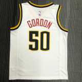 2021/22 NUGGETS GORDON #50 White NBA Jerseys
