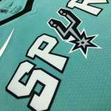 2022/23 SA SPURS PARKER #9 Light Green NBA Jerseys
