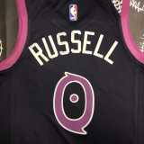 2022/23 TIMBERWOLVES RUSSELL #0 Black NBA Jerseys
