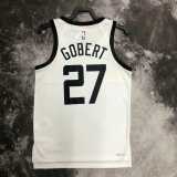 2022/23 TIMBERWOLVES GOBERT #27 White NBA Jerseys