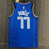 2022/23 MAVERICKS DONCIC #77 Blue NBA Jerseys