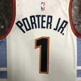 2022/23 NUGGETS PORTER JR. #1 White NBA Jerseys