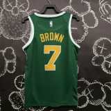 2022/23 CELTICS BROWN #7 Green NBA Jerseys