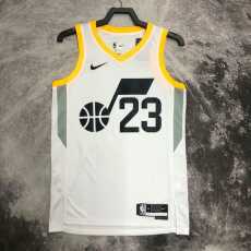 2022/23 JAZZ MARKKANEN #23 White NBA Jerseys
