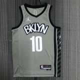 2022/23 NETS SIMMONS #10 Gray NBA Jerseys