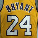 2009/10 LAKERS BRYANT #24 Yellow NBA Jerseys