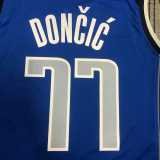 2021/22 MAVERICKS DONCIC #77 Blue NBA Jerseys
