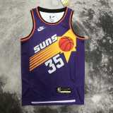 2022/23 SUNS DURANT #35 Purple NBA Jerseys