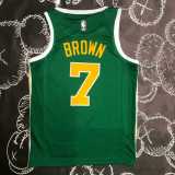 2022/23 CELTICS BROWN #7 Green NBA Jerseys