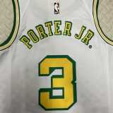 2022/23 ROCKETS PORTER JR. #3 White NBA Jerseys
