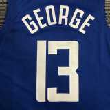 2022/23 CLIPPERS GEORGE #13 Blue Player NBA Jerseys