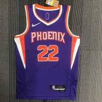 2022/23 SUNS AYTON #22 Purple NBA Jerseys