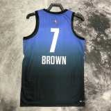 2022/23 BROWN #7 NBA Jerseys