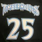 2018/19 TIMBERWOLVES ROSE #25 NBA Jerseys