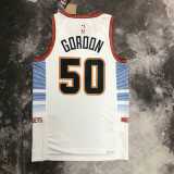 2022/23 NUGGETS GORDON #50 White NBA Jerseys