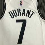 2022/23 NETS DURANT #7 White NBA Jerseys