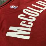 2021/22 TRAIL BLAZERS MCCOLLUM #3 Red NBA Jerseys